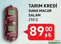 TARIM KREDİ DANA MACAR SALAM 250 G